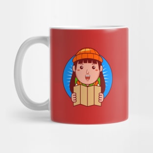 Traveller Woman Mug